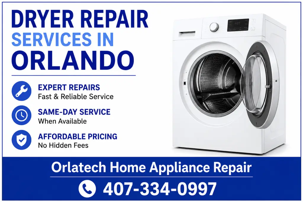 Dryer Repair Services in Orlando