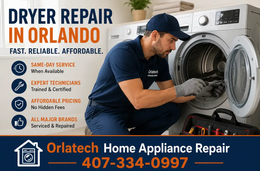 Dryer Repair in Orlando