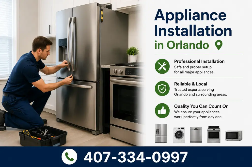 Appliance Installation in Orlando