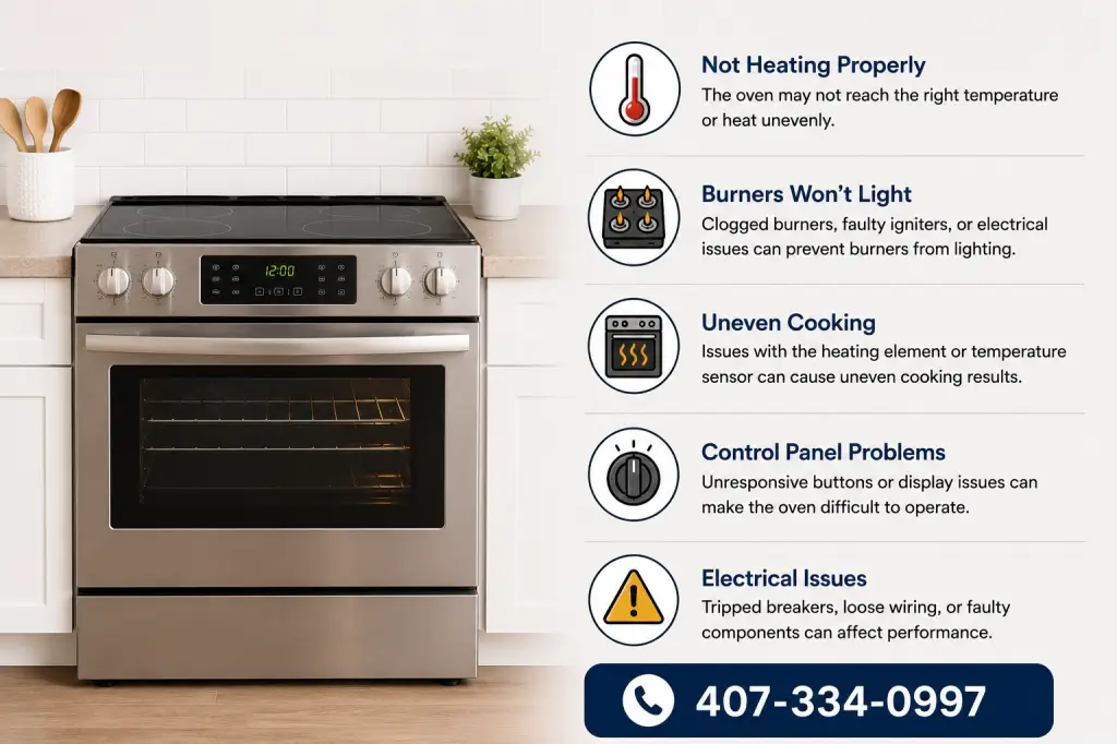 Electric Stove Repair in Orlando