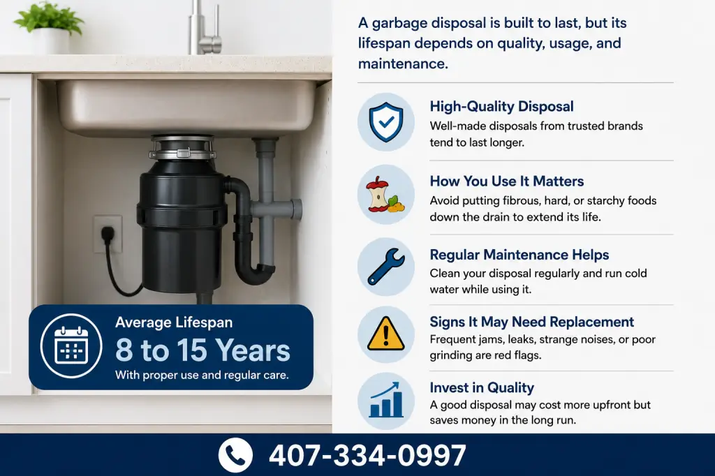 Garbage Disposal Repair in Orlando