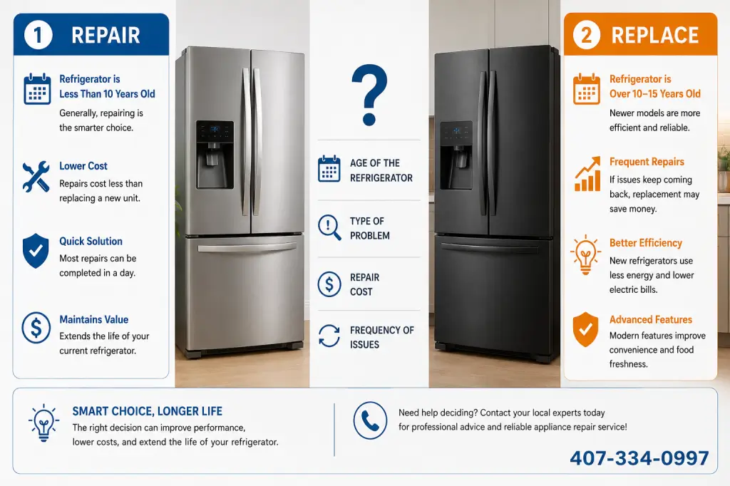 fridge repair in Orlando
